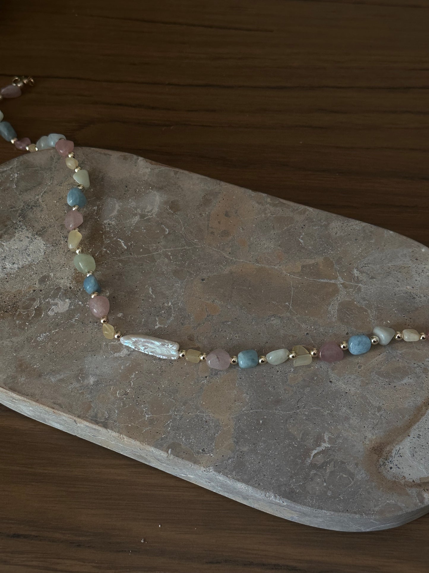 Misty Meadow Necklace (Gold & Silver)