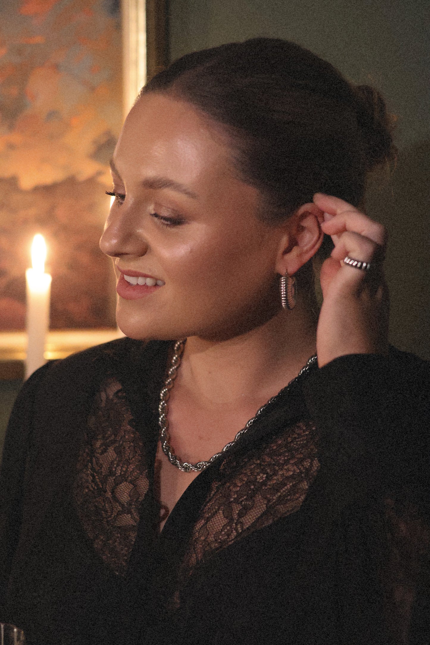 Kora Twisted Rope Necklace (Gold & Silver)
