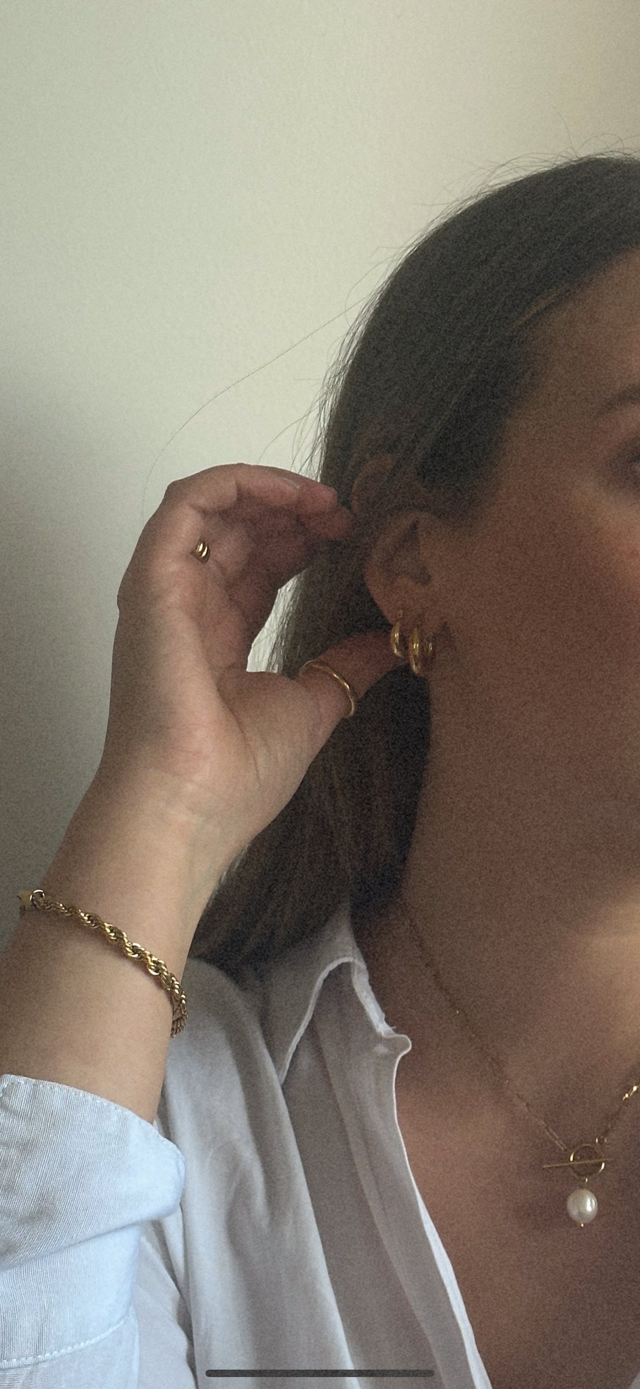 Aria Hoops (Gold & Silver)