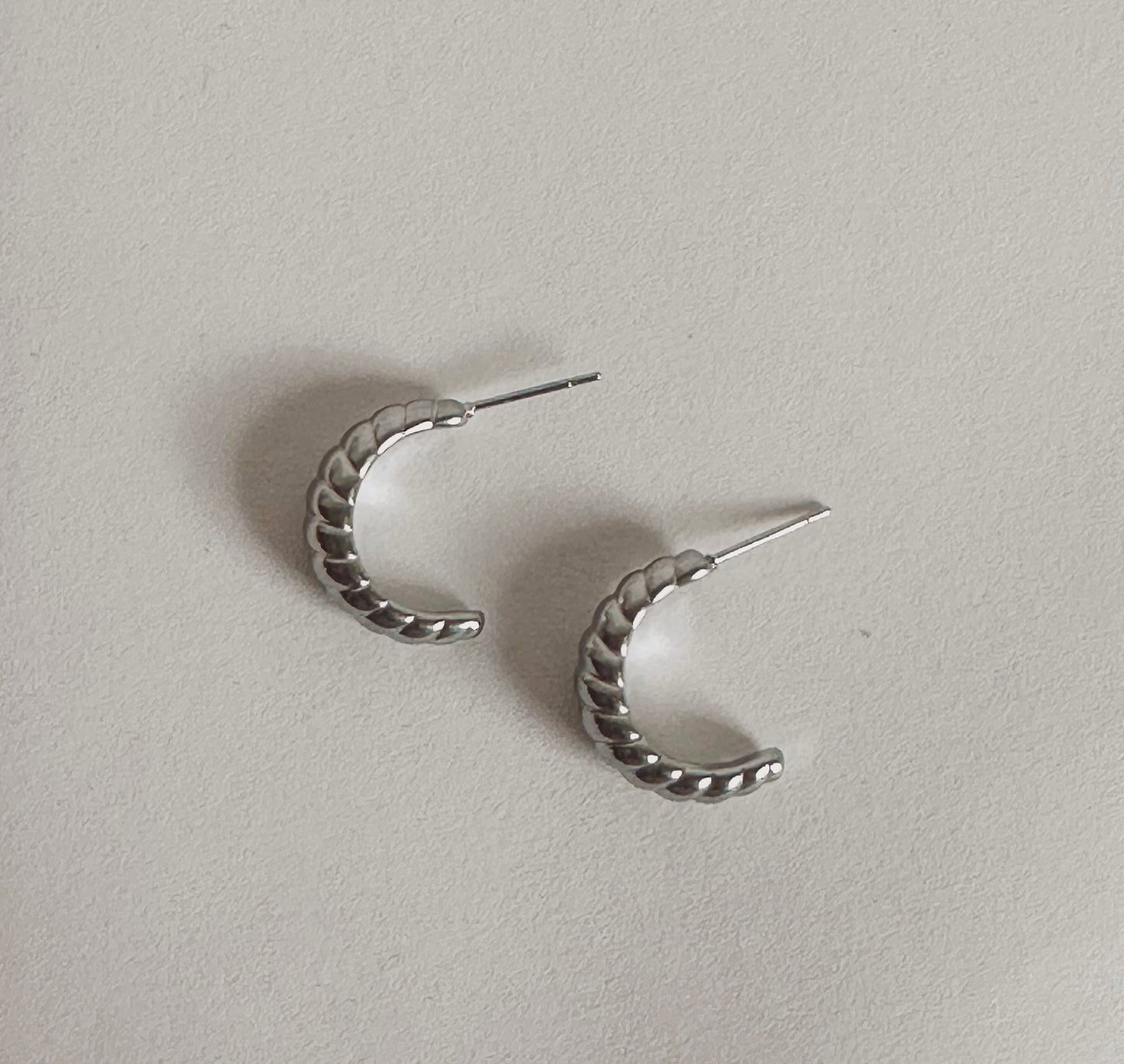 Airlie Half Hoops (Gold & Silver)