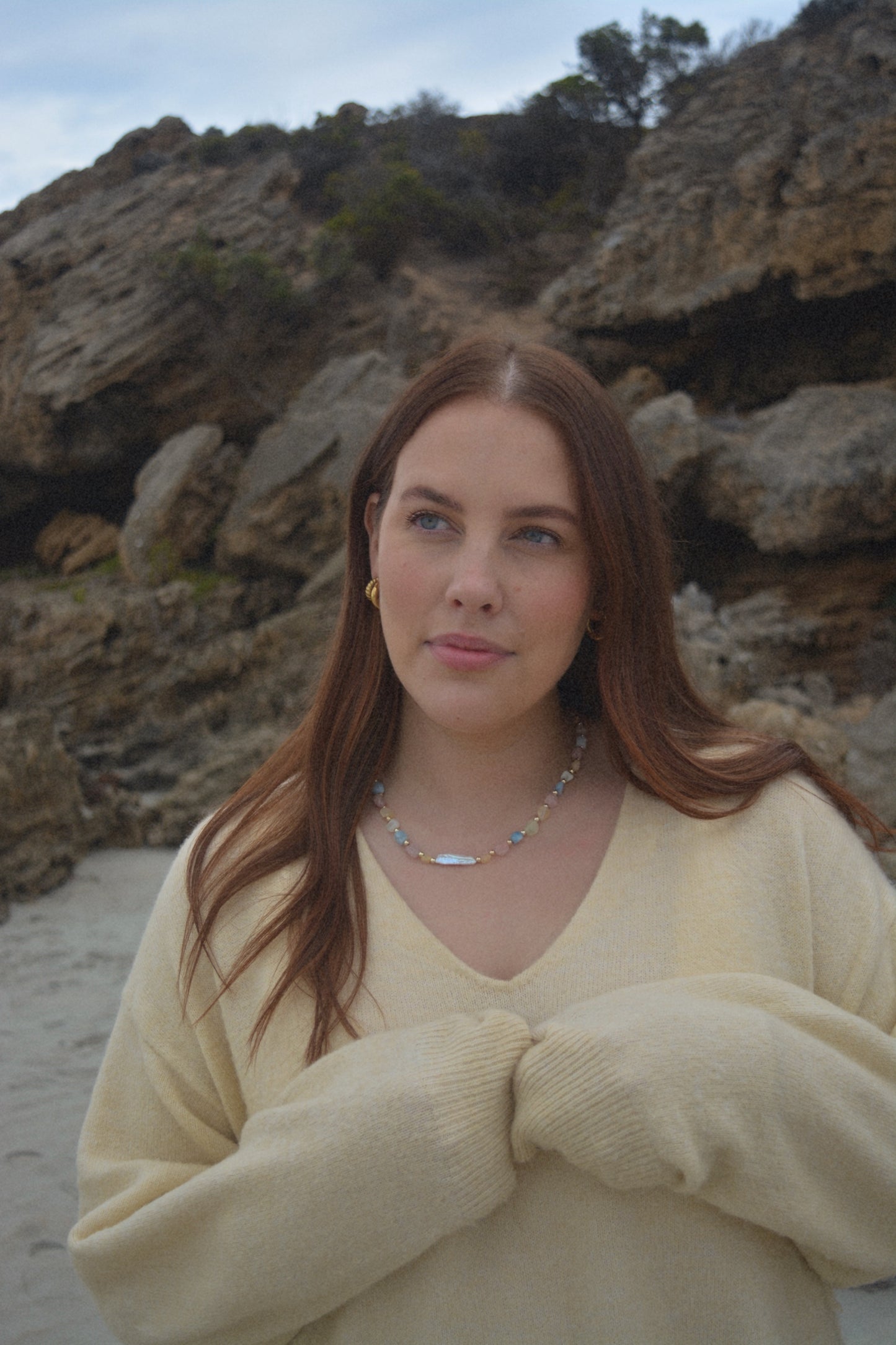 Misty Meadow Necklace (Gold & Silver)