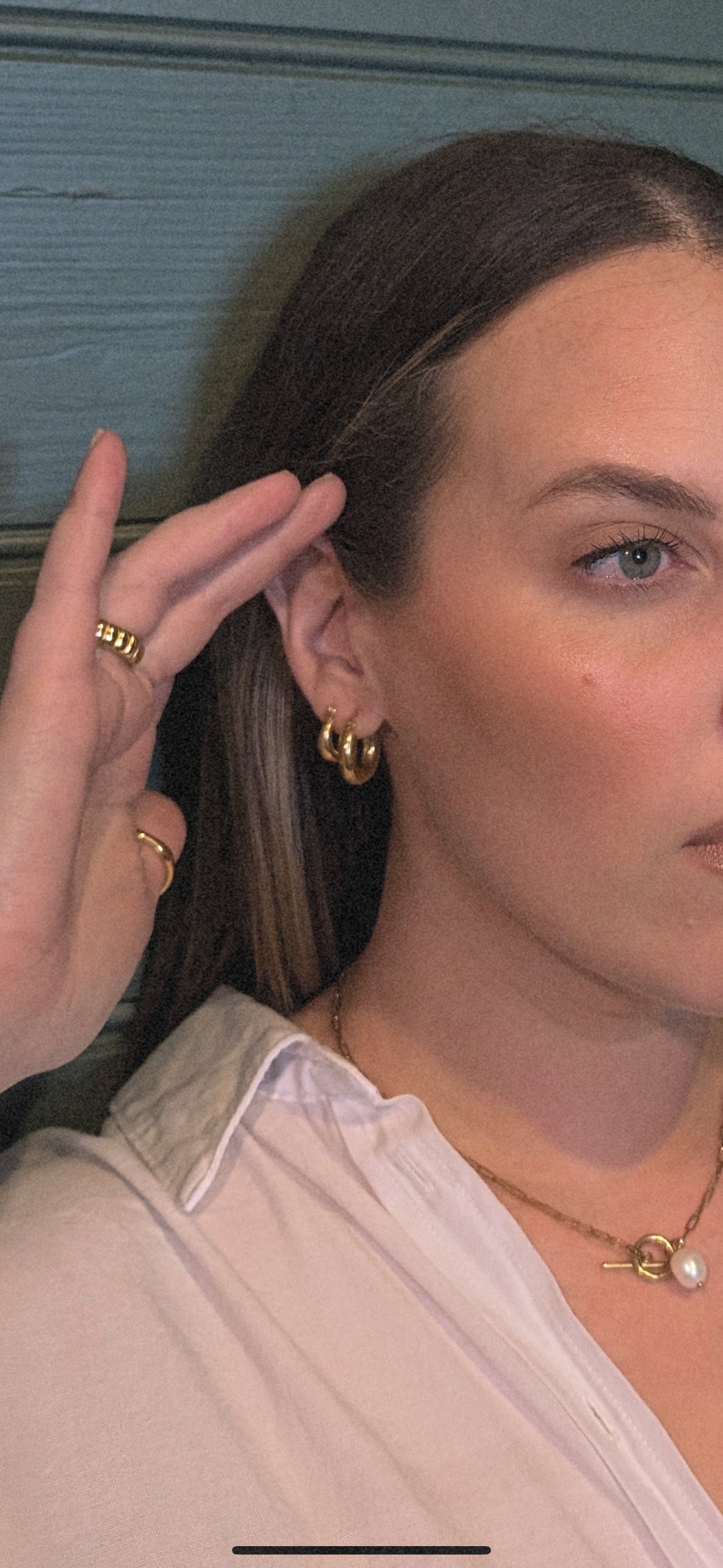 Aria Hoops (Gold & Silver)