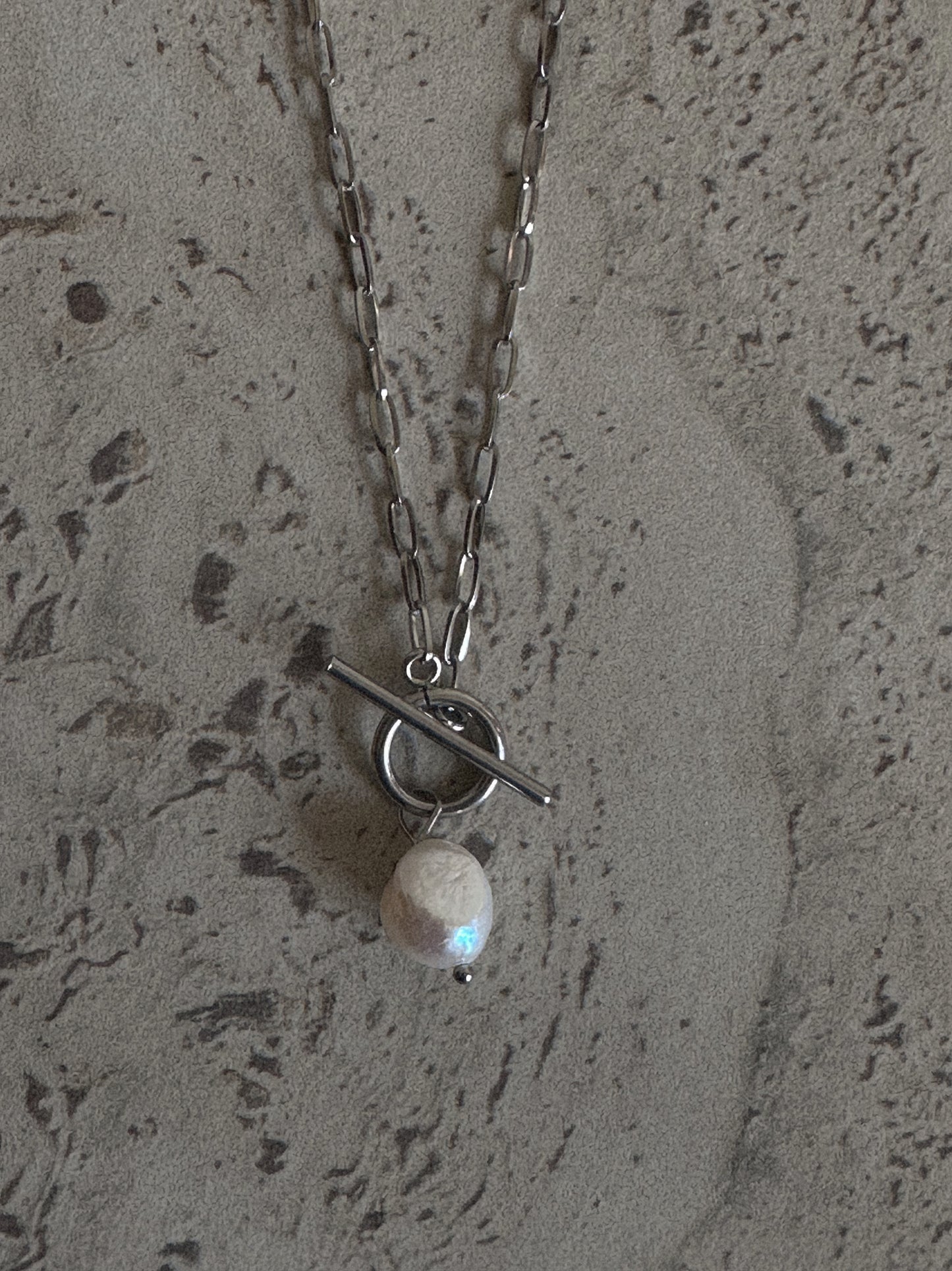 Charlotte Pearl Necklace (Gold & Silver)