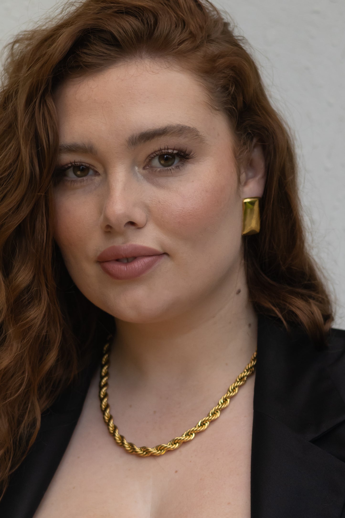 Persephone Rectangle Earrings (Gold & Silver)