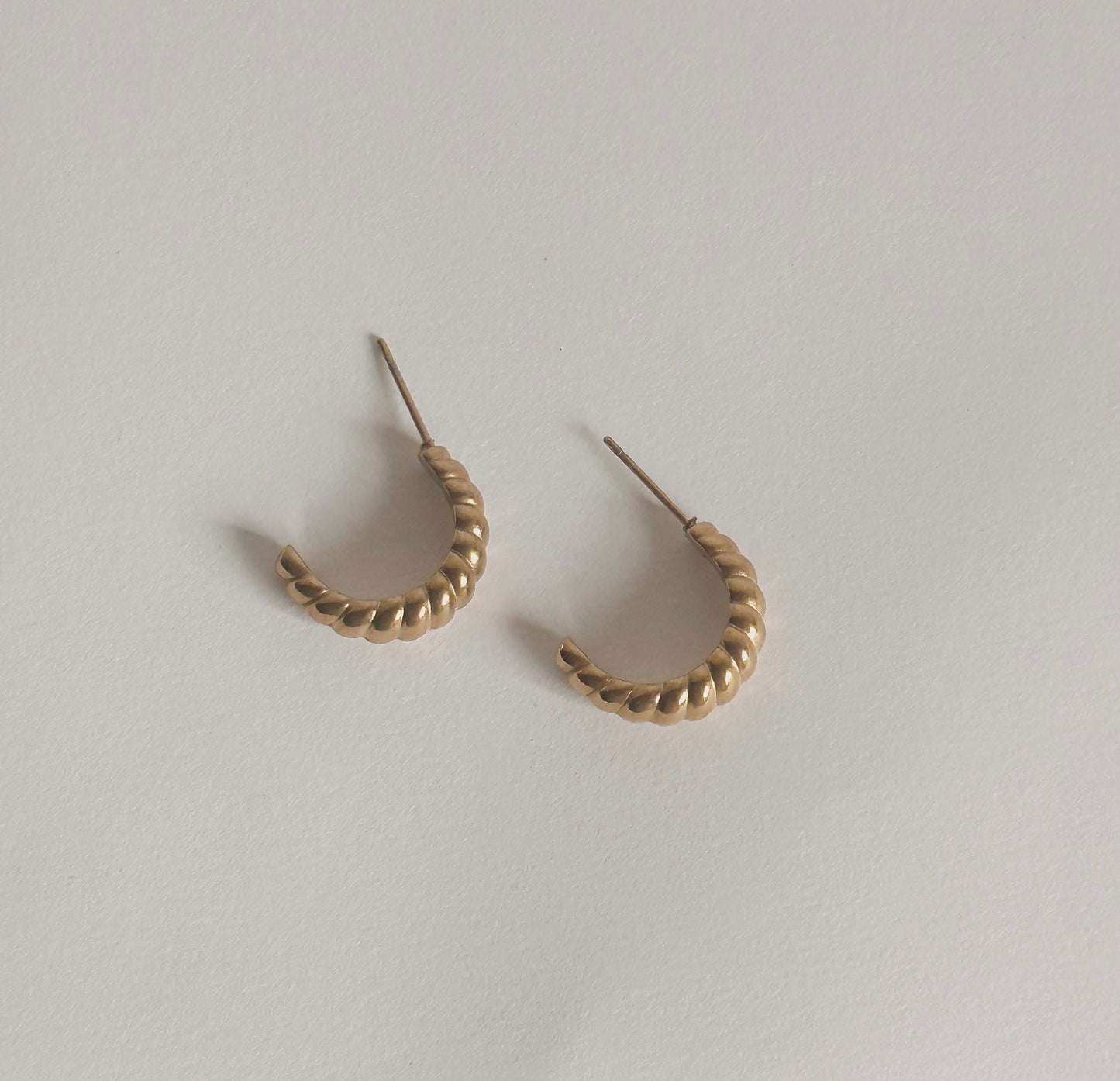 Airlie Half Hoops (Gold & Silver)