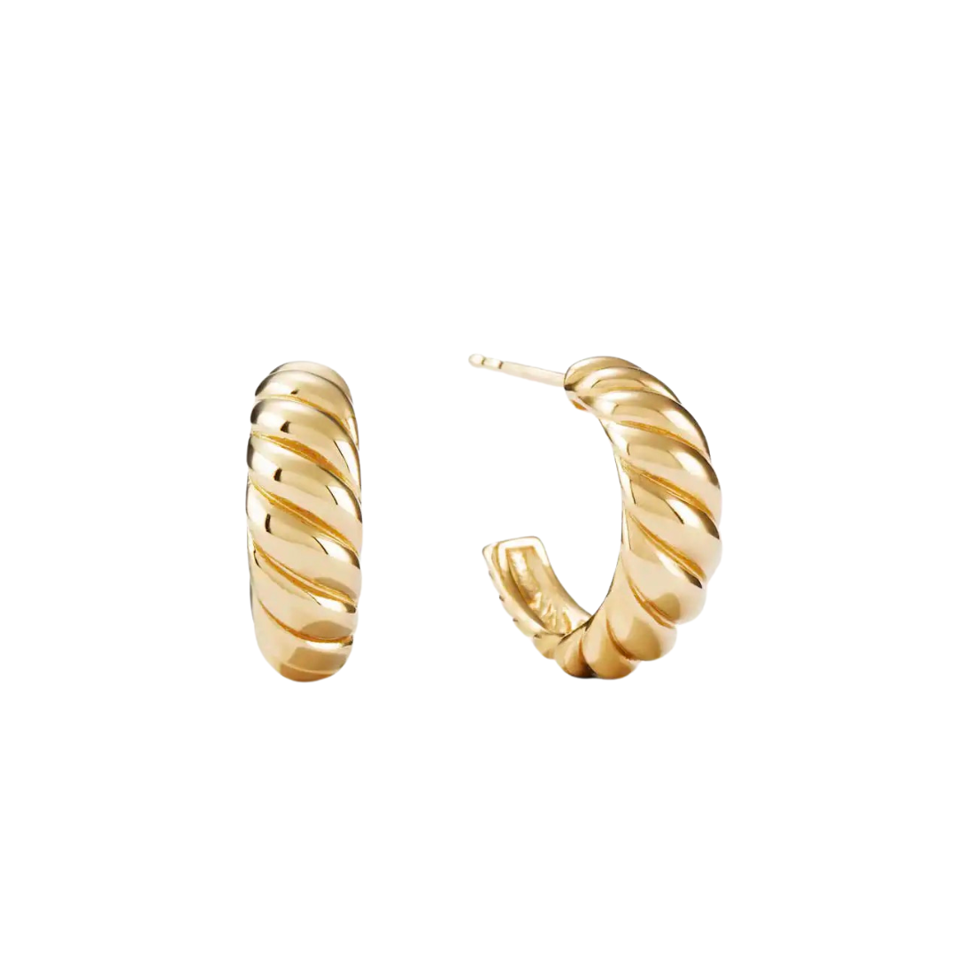 Airlie Half Hoops (Gold & Silver)
