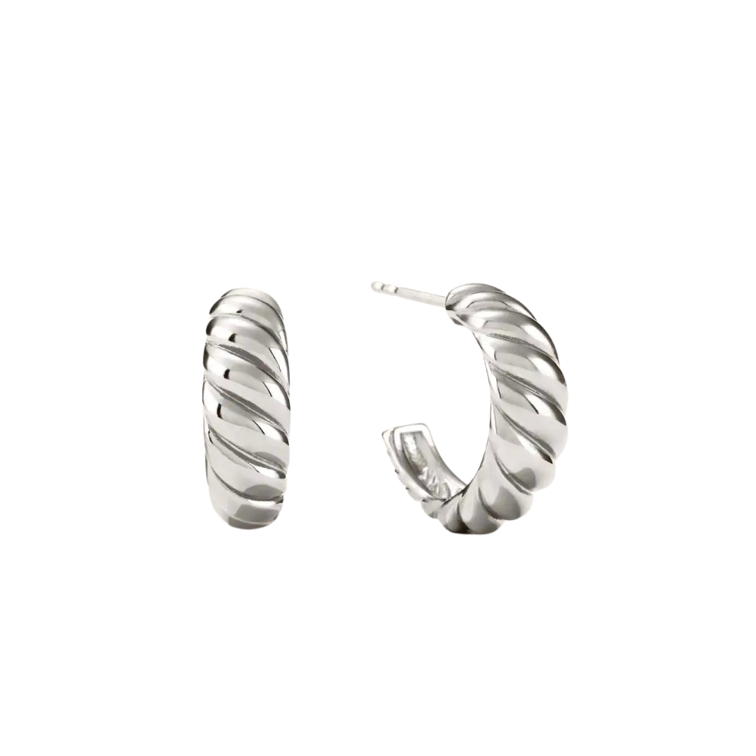 Airlie Half Hoops (Gold & Silver)