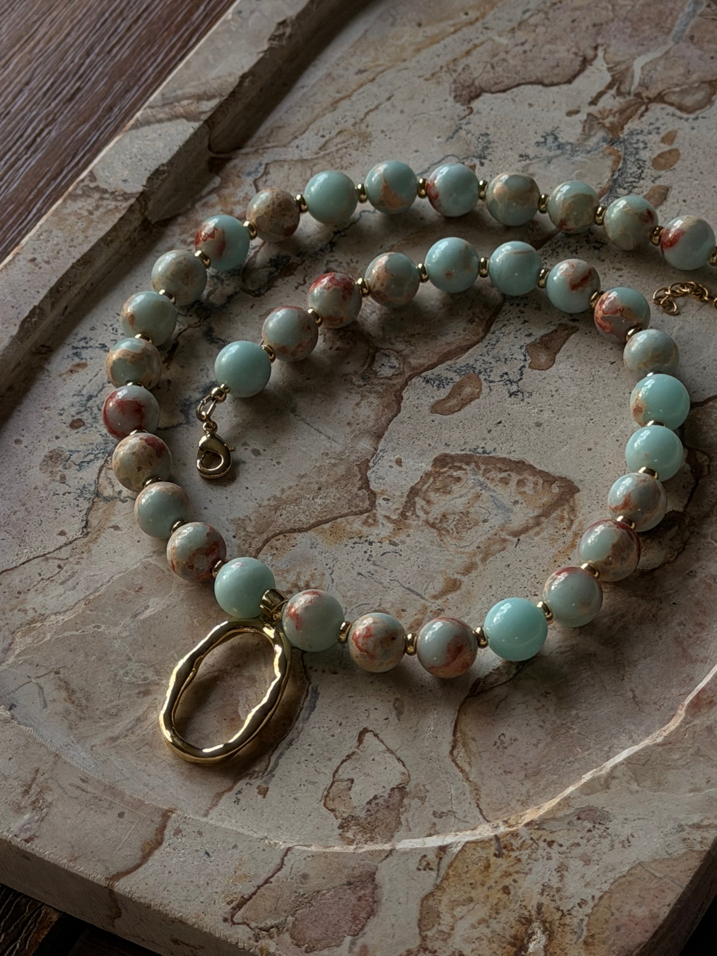 Tia Necklace RTW (Gold 17 inch)