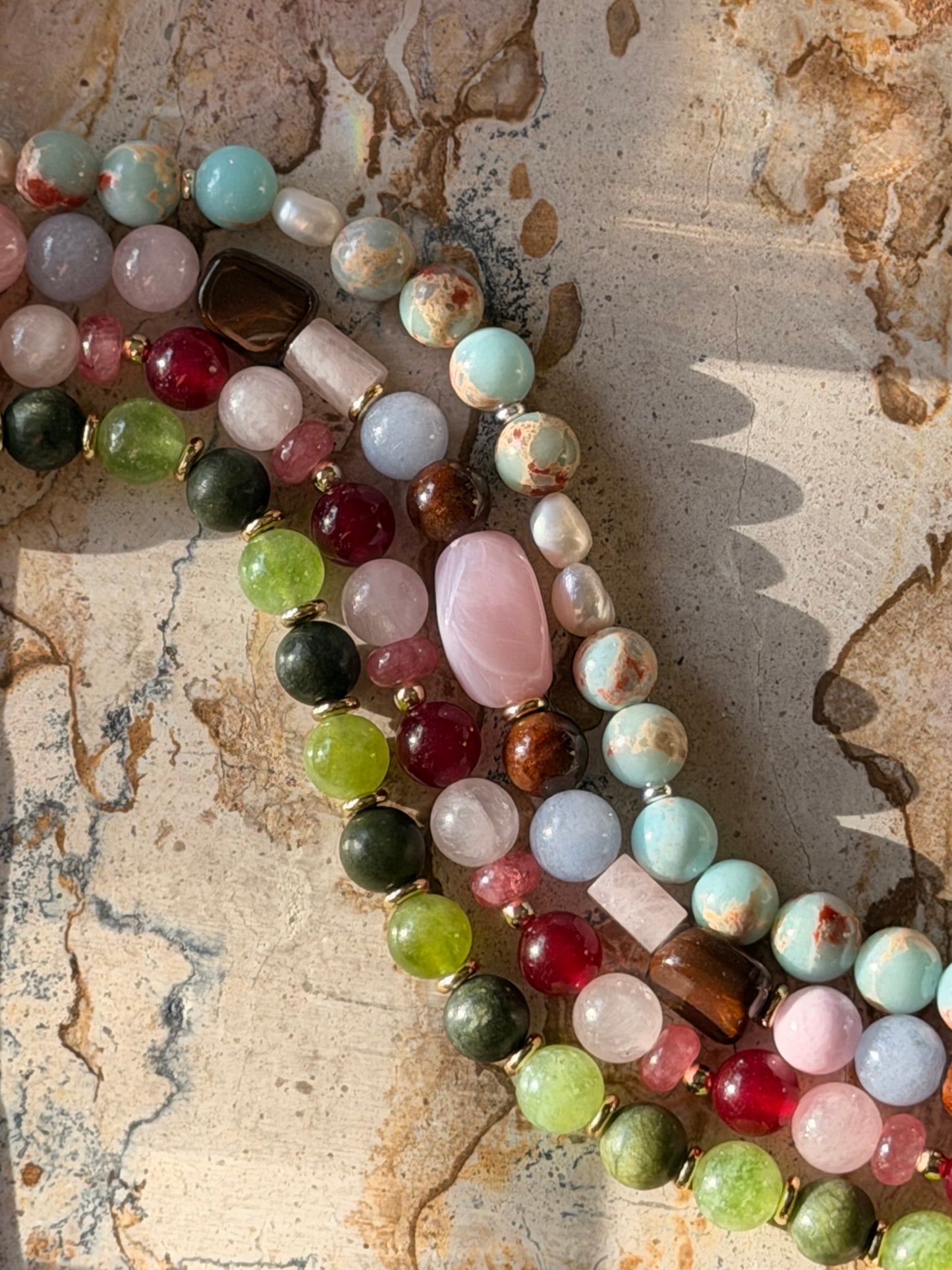 Prue Beaded Necklace