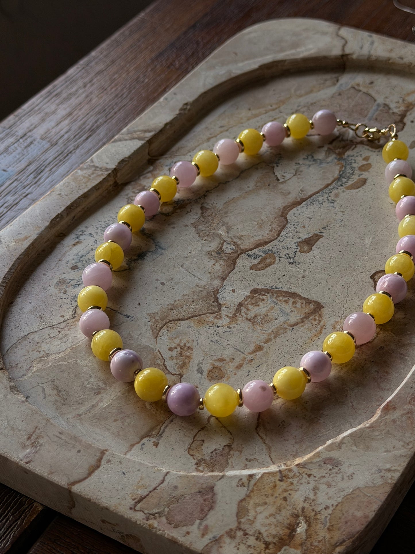 Sorbet Necklace RTW (Gold 16 inch)
