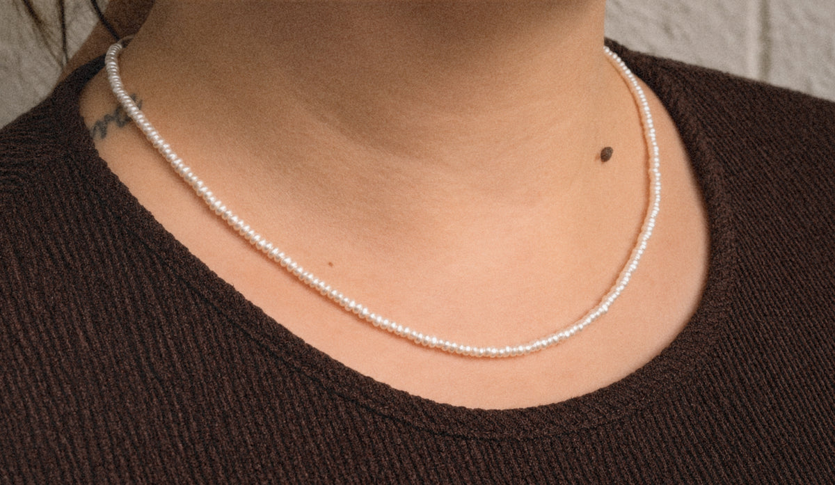 The Isabelle Pearl Necklace | Gold & Silver | Gold Filled