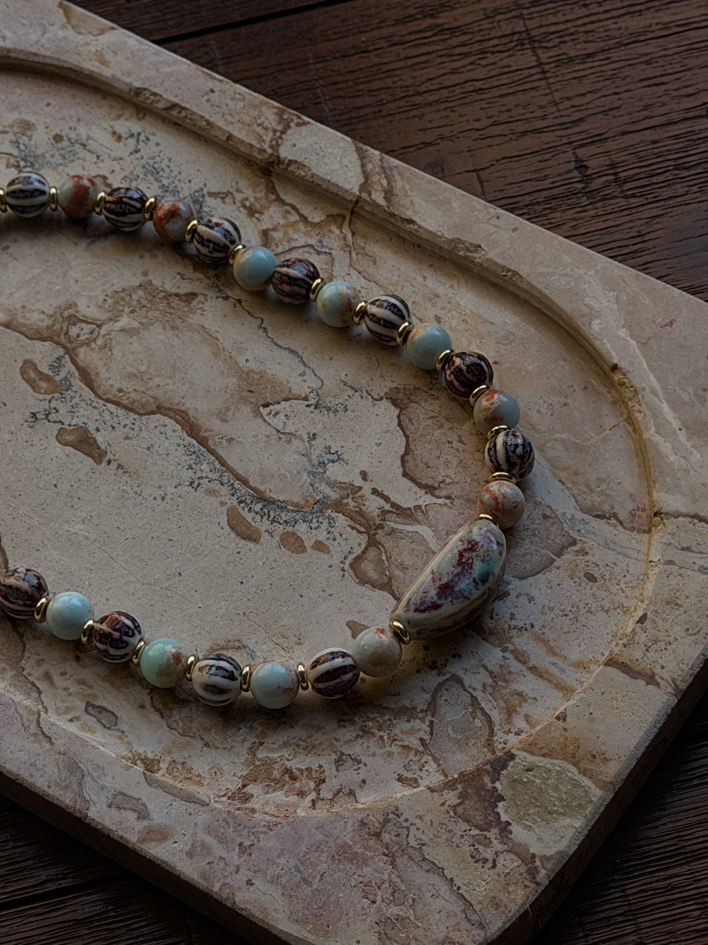Layla Necklace RTW (Gold 17 inch)