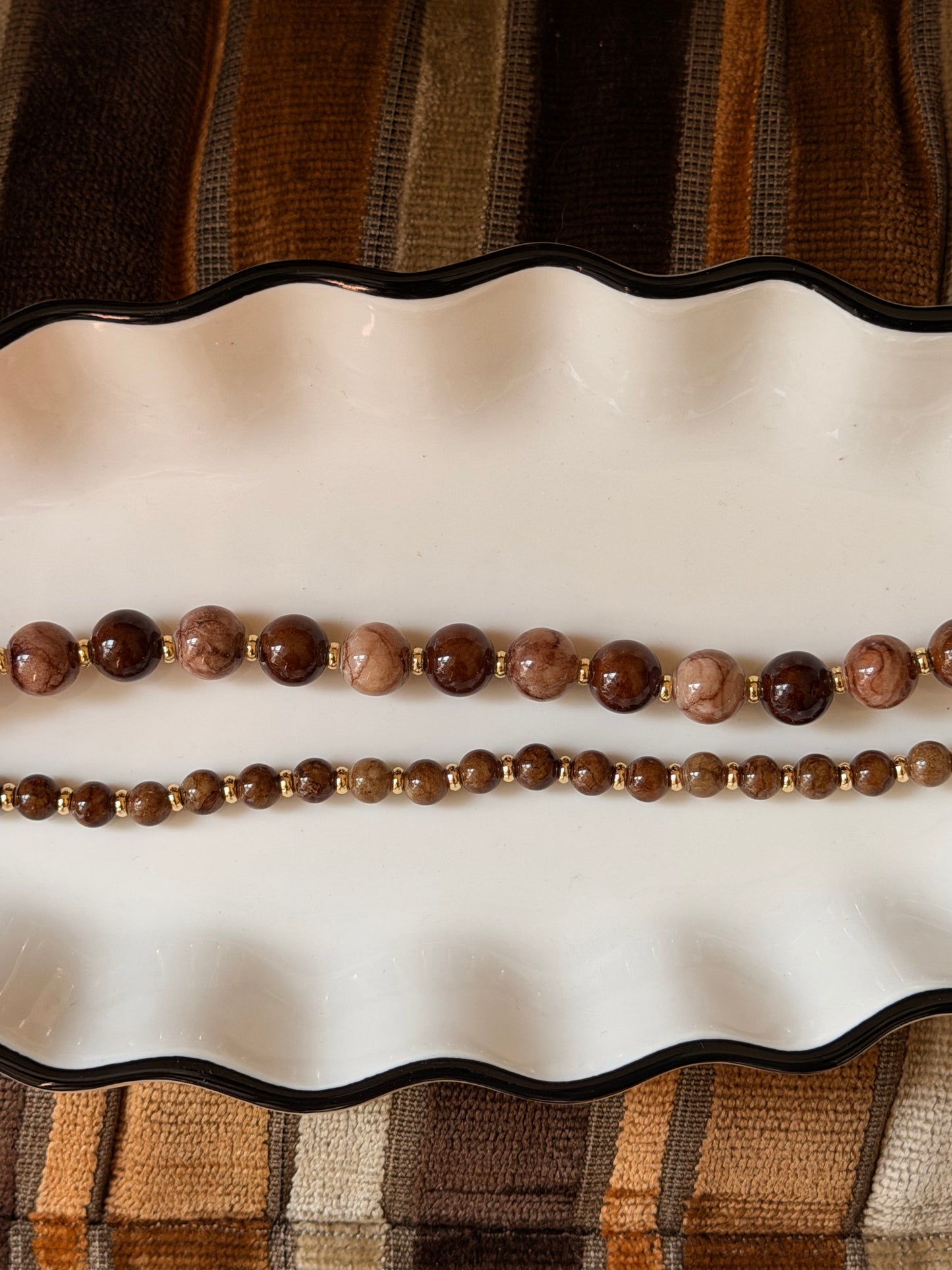 Carrie 6mm Beaded Necklace
