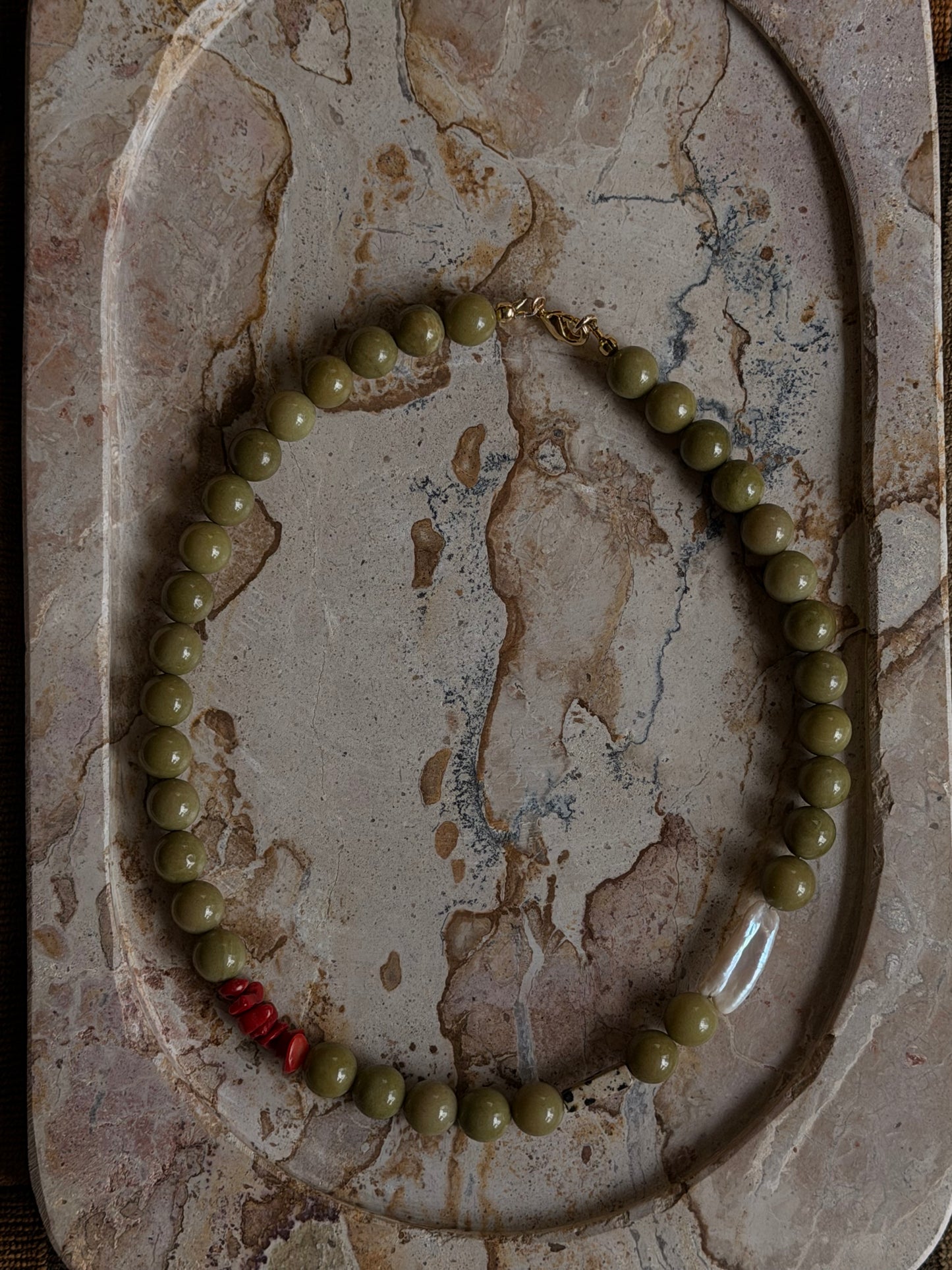 Brenda Necklace RTW (Gold 16 inch)