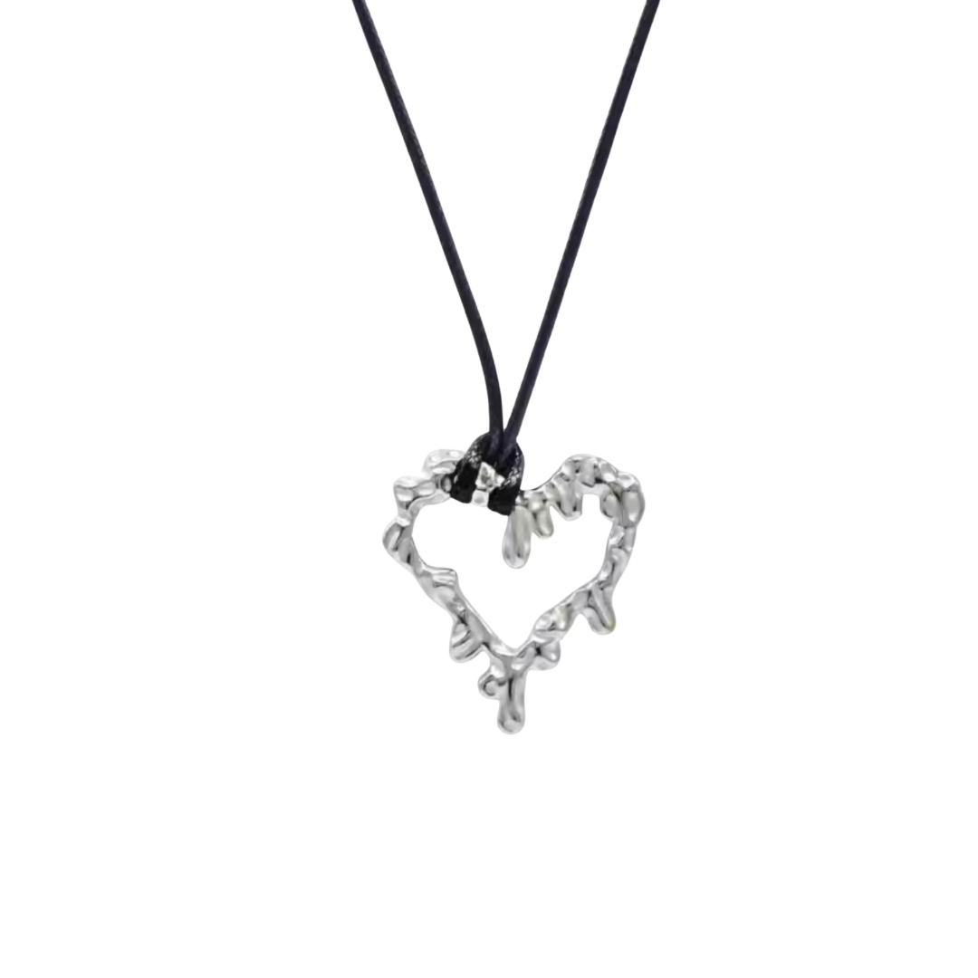 Sabrina Heart Necklace (Gold & Silver)