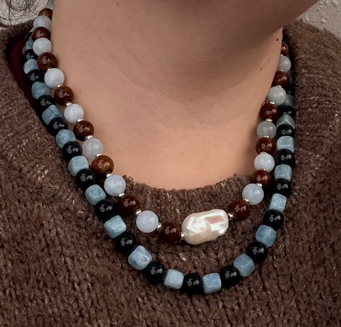 Belinda Necklace (Gold & Silver)