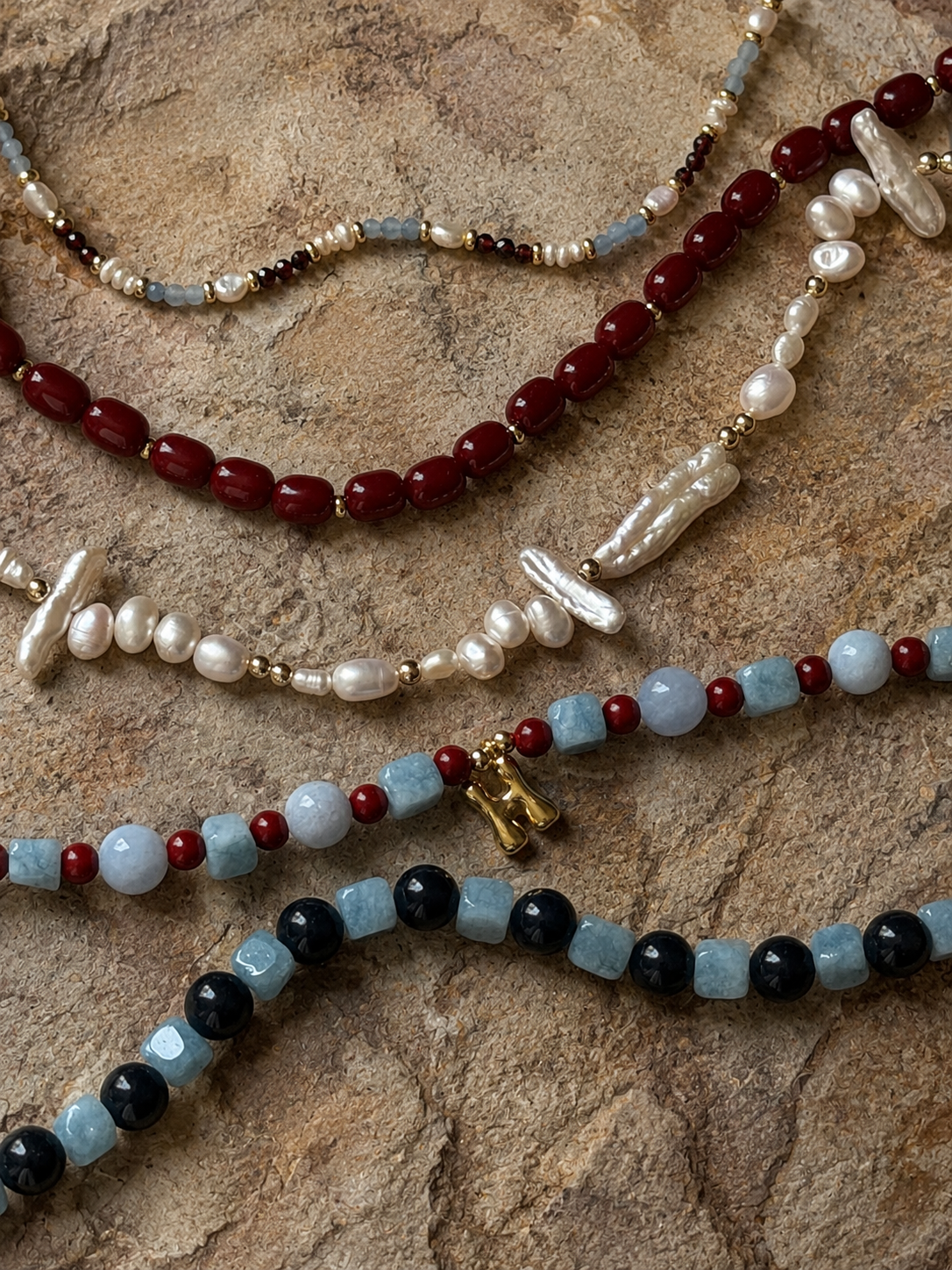 Violetta Beaded Necklace