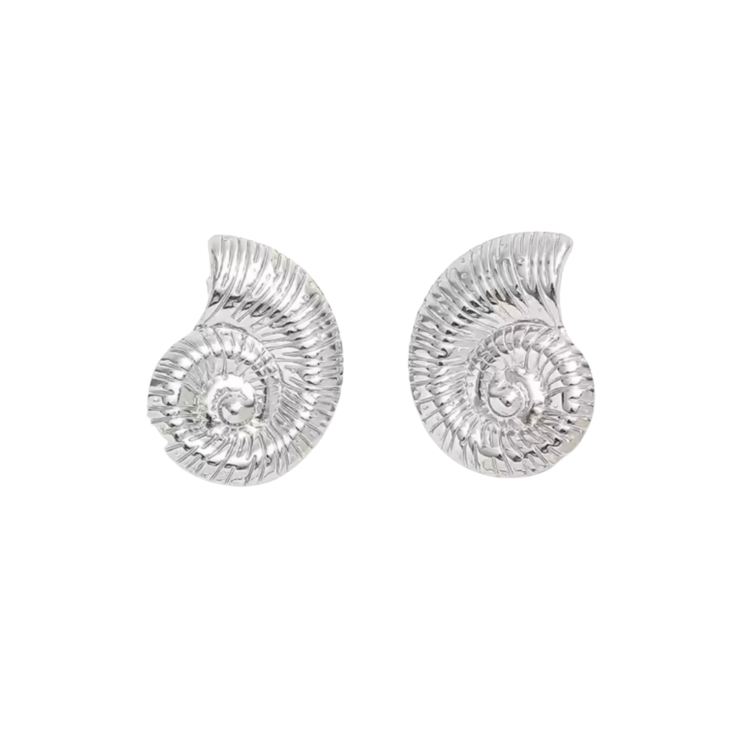 Doris Shell Earrings (Gold & Silver)