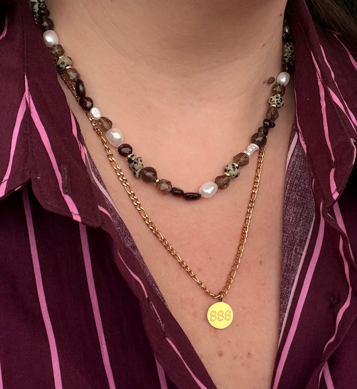 Angel Numbers Necklace | Gold | Stainless Steel