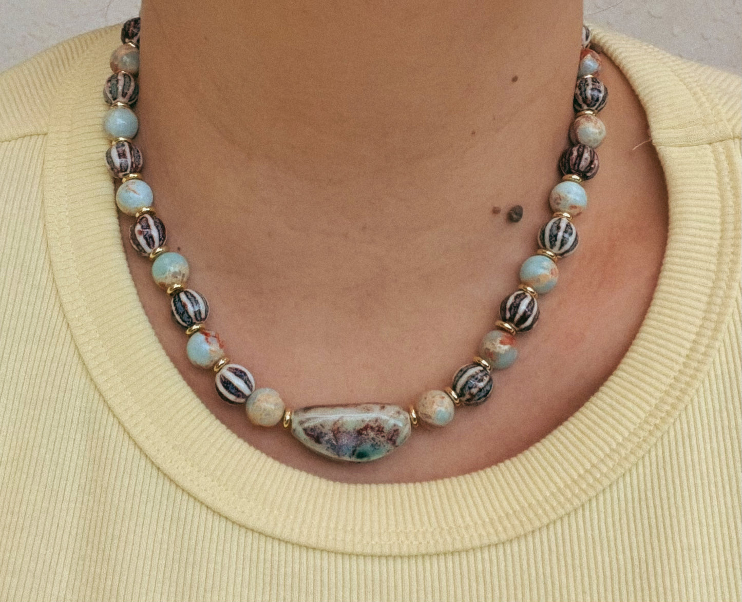 Layla Necklace RTW (Gold 17 inch)