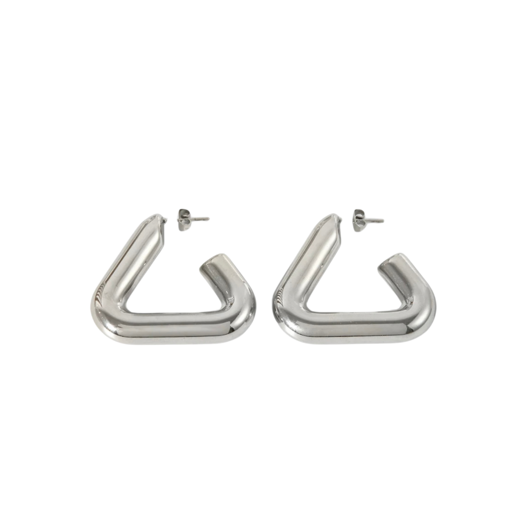 Athena Trangle Earrings (Gold & Silver)