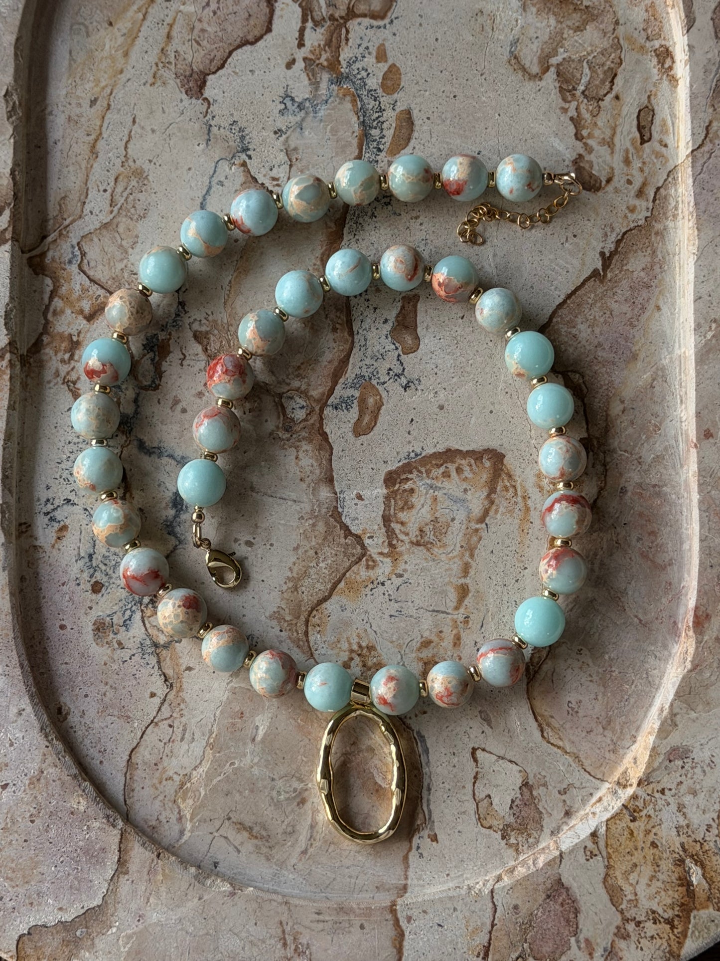 Tia Necklace RTW (Gold 17 inch)