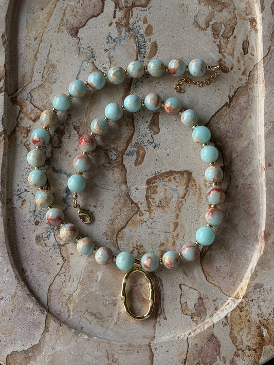 Tia Necklace RTW (Gold 17 inch)