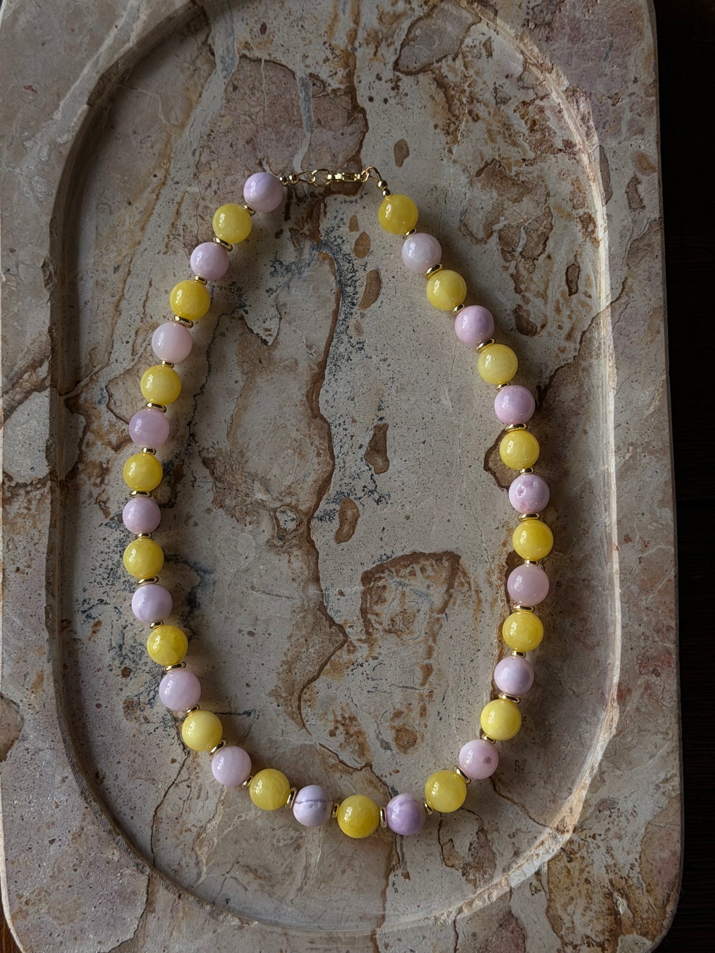Sorbet Necklace RTW (Gold 16 inch)