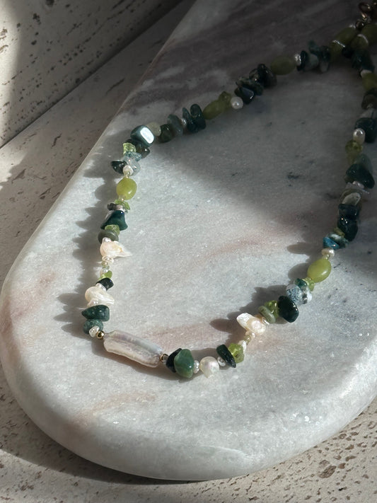 Olive Grove Necklace (Gold & Silver)