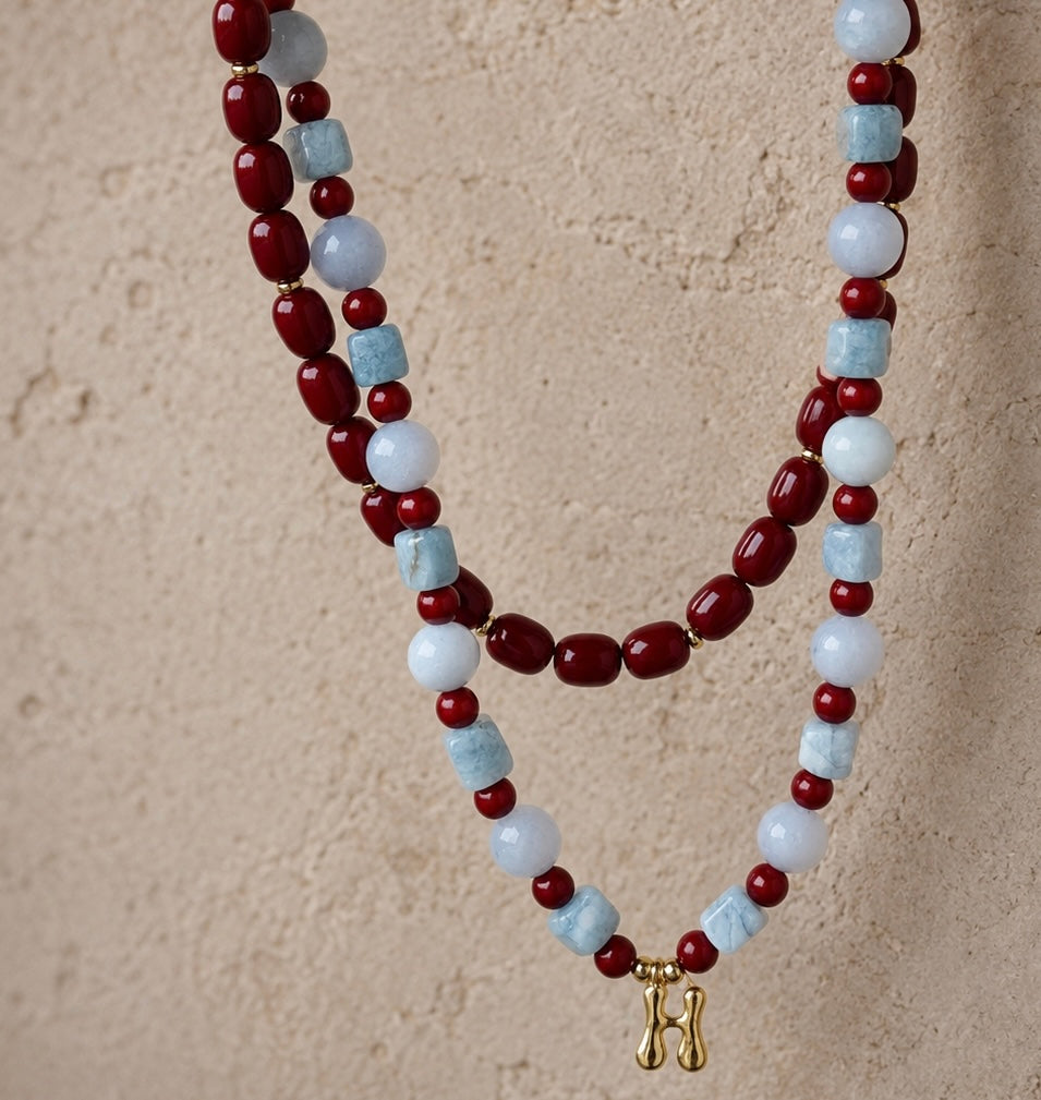 Violetta Beaded Necklace