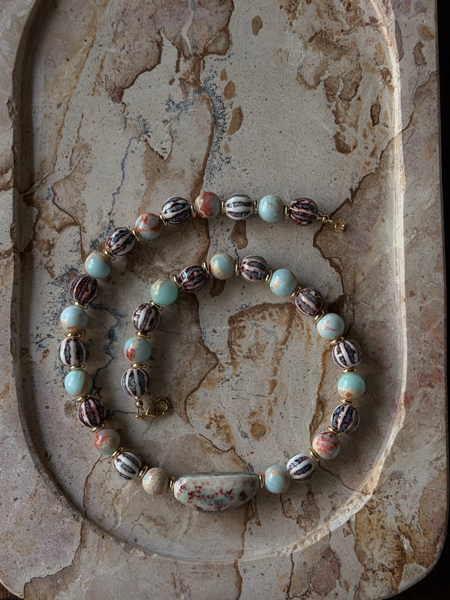 Layla Necklace RTW (Gold 17 inch)