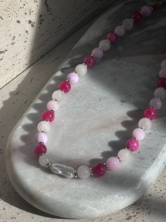 Desert Bloom Necklace (Gold & Silver)
