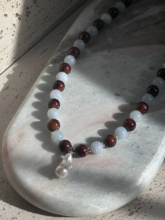 Thornelle Necklace (Gold & Silver)