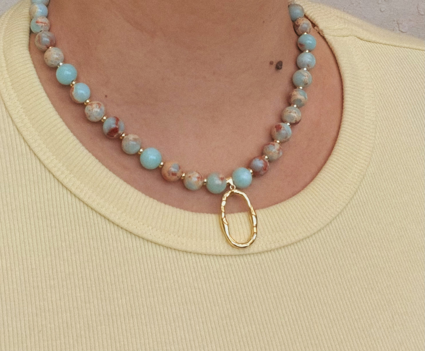 Tia Necklace RTW (Gold 17 inch)