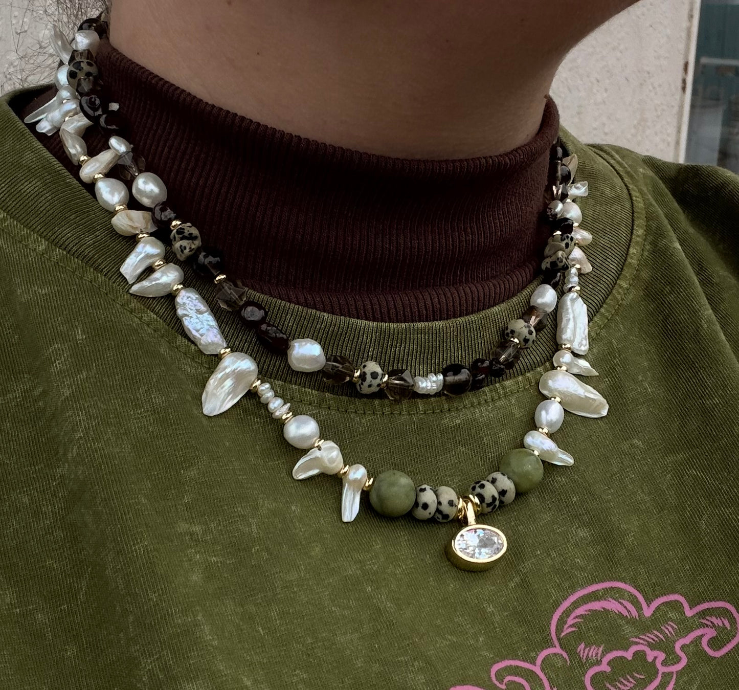 Lola Necklace RTW (Gold 16 inch)