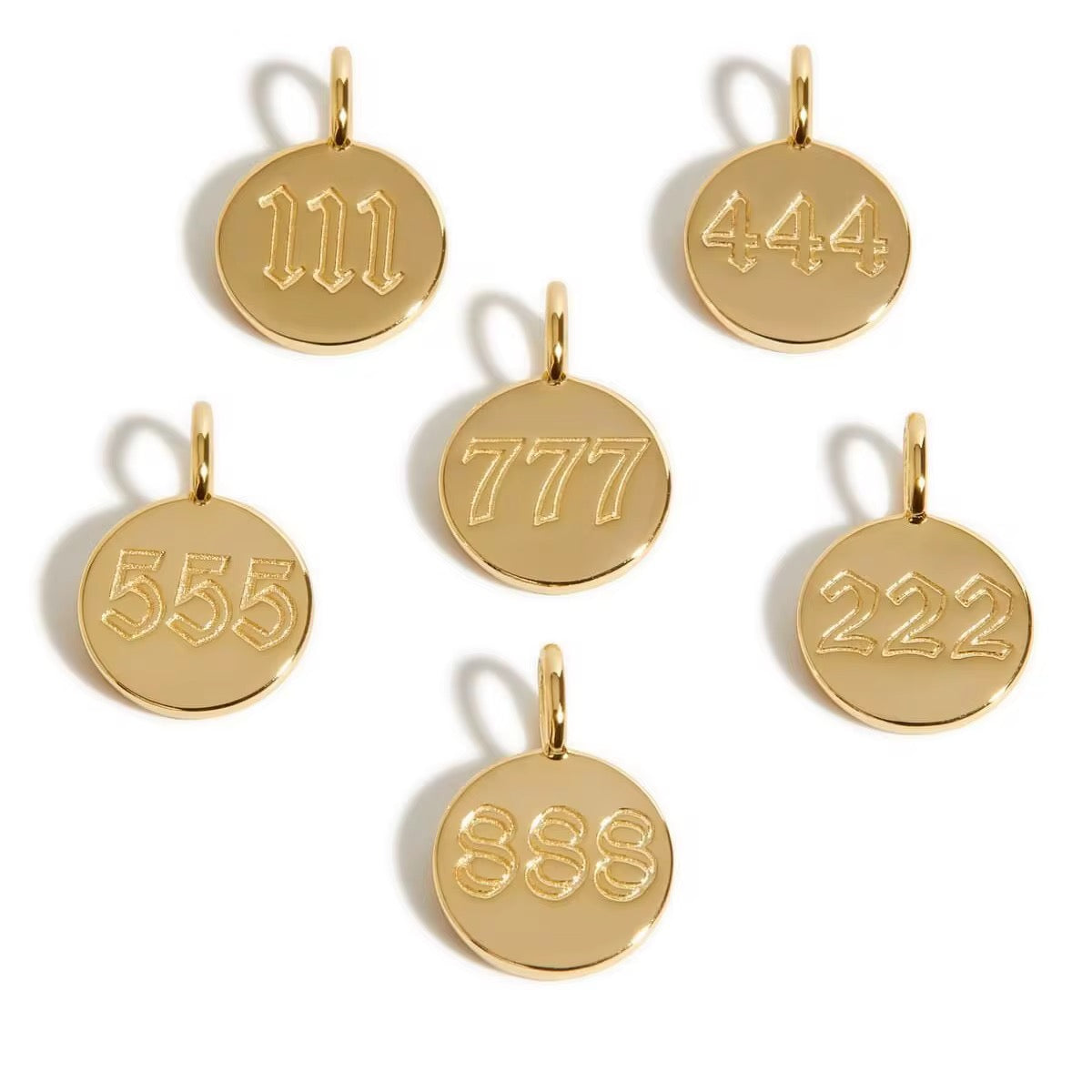 Angel Numbers Necklace | Gold | Stainless Steel
