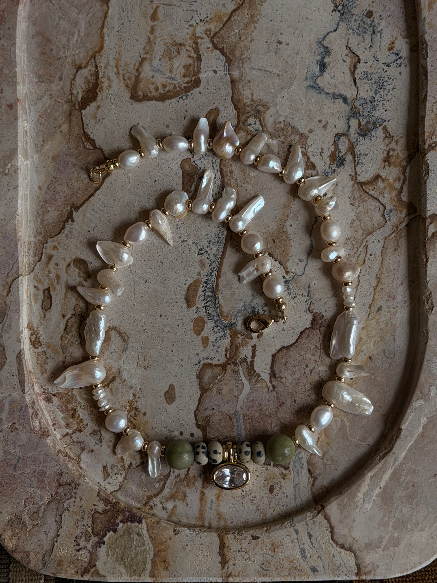 Odessa Necklace RTW (Gold 16 inch)