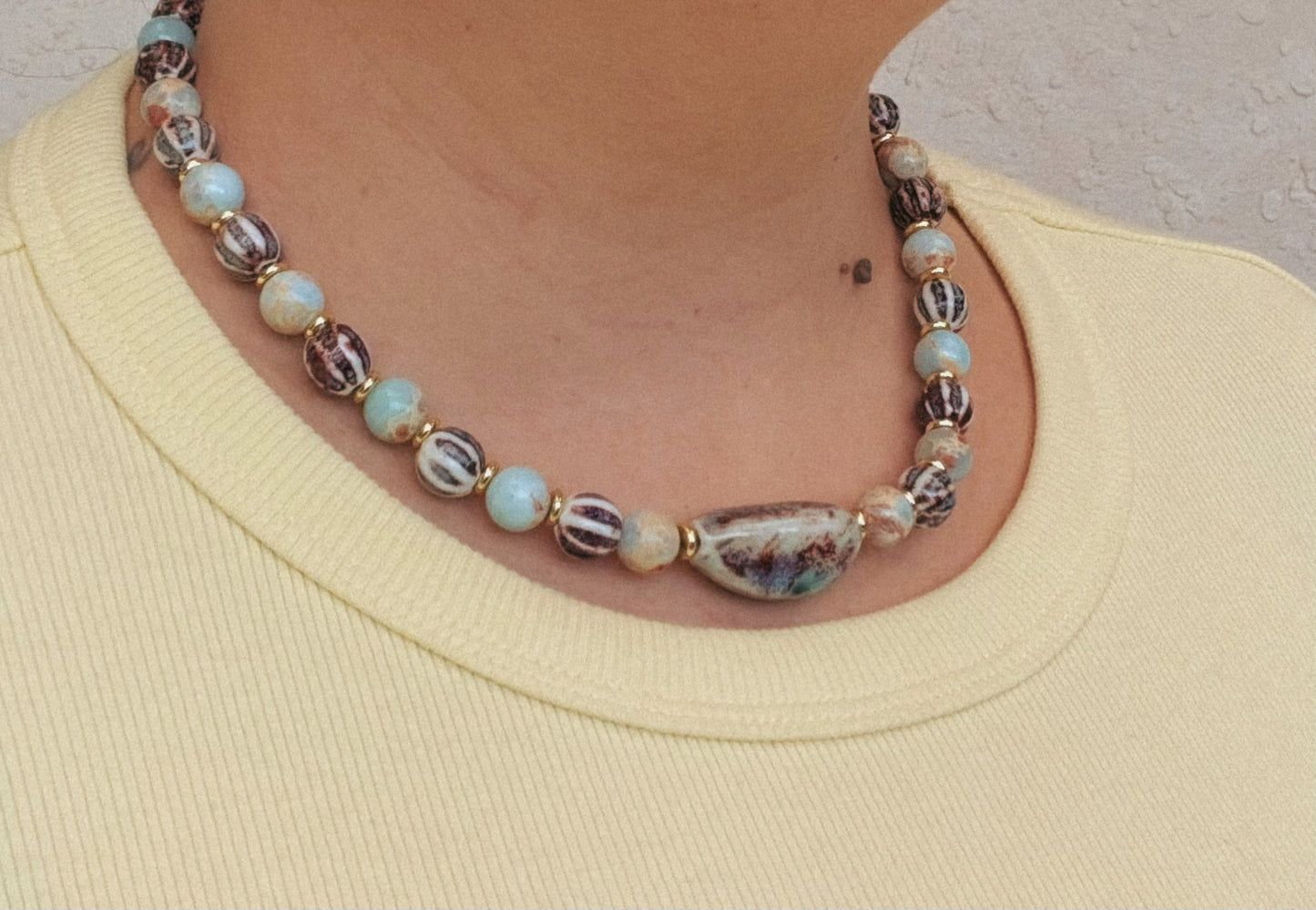 Layla Necklace RTW (Gold 17 inch)