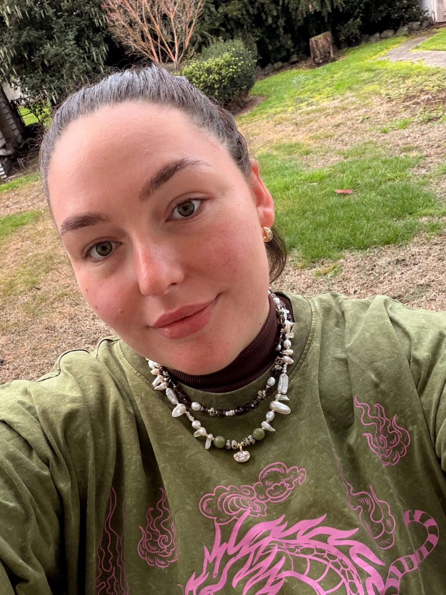Lola Necklace RTW (Gold 16 inch)