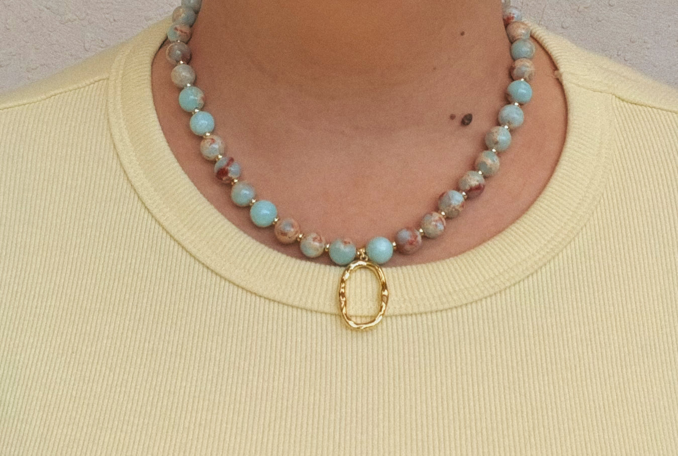 Tia Necklace RTW (Gold 17 inch)