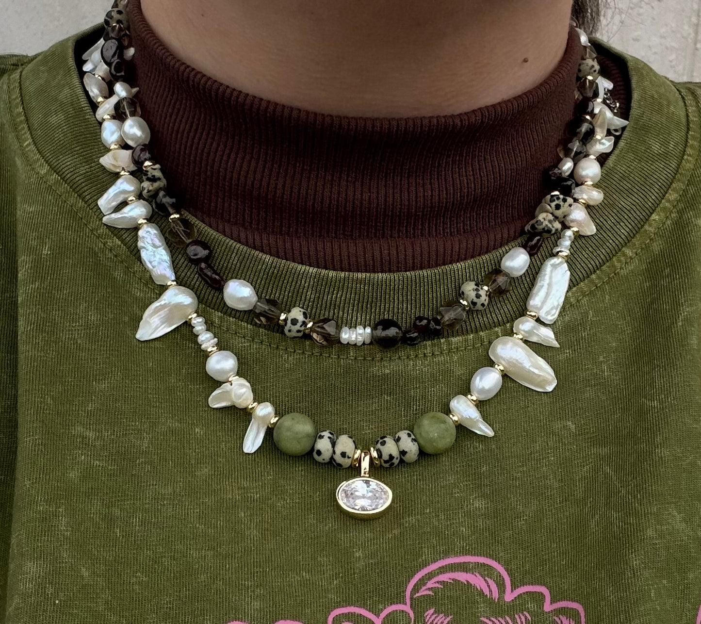 Lola Necklace RTW (Gold 16 inch)