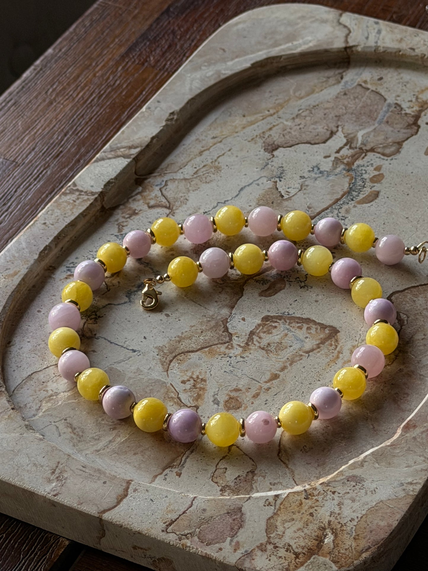 Sorbet Necklace RTW (Gold 16 inch)