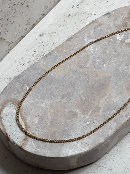 Thin Figaro Necklace (Gold & Silver)