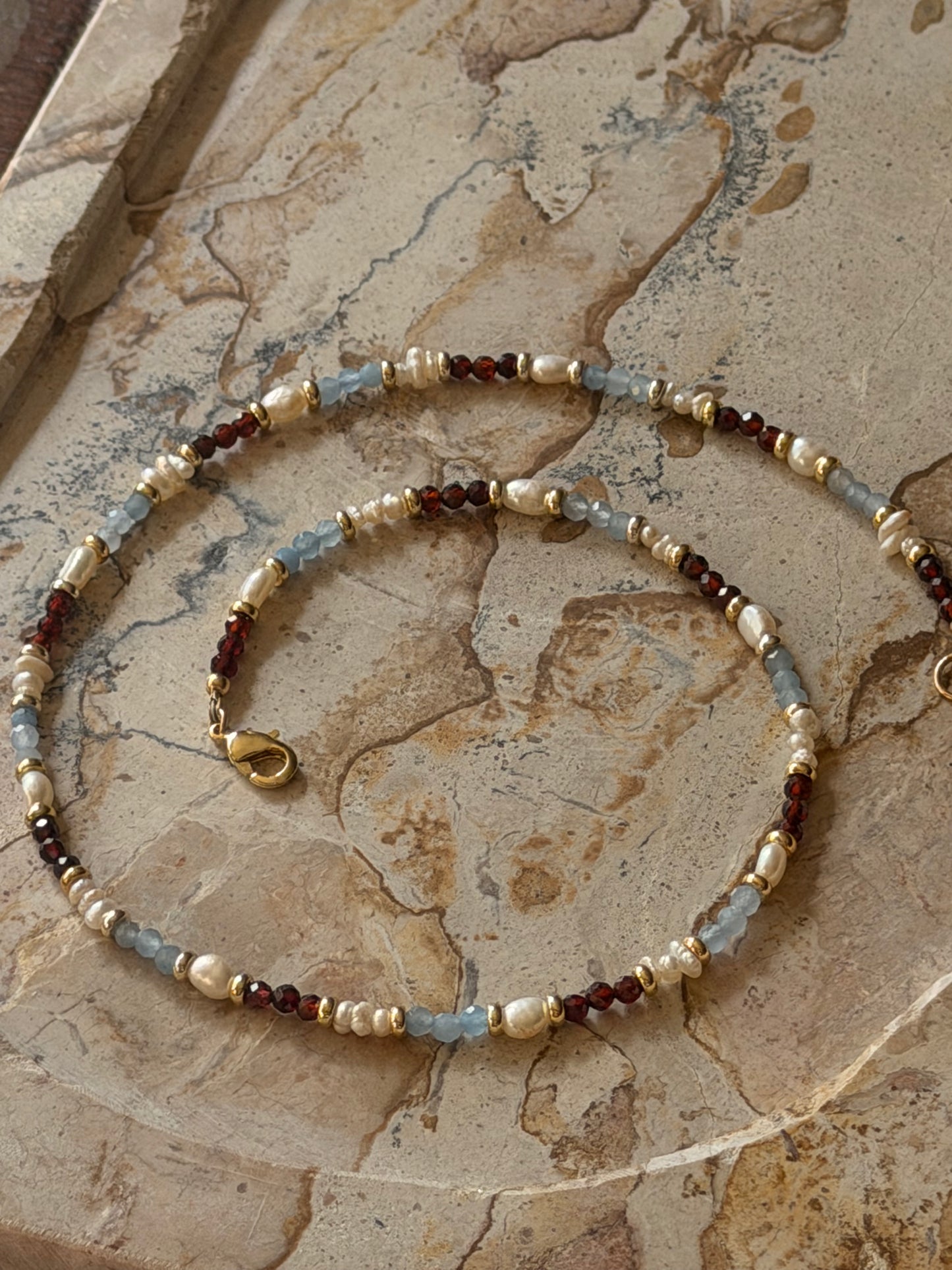 Carrie Necklace RTW (Gold 17 inch)