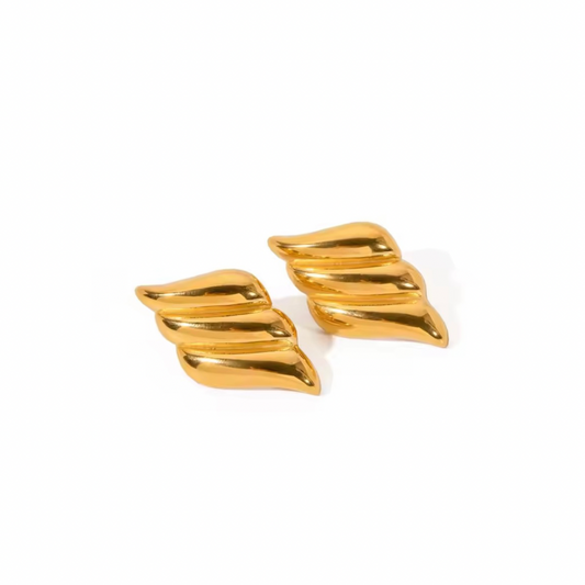 Dalia Wing Earrings (Gold & SIlver)